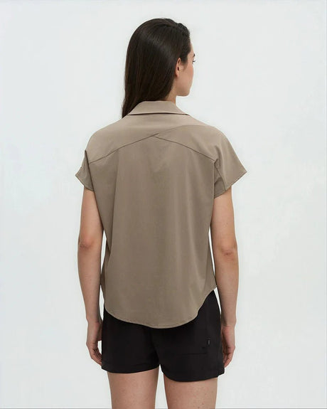tentree Women's Harding Shirt - Clay