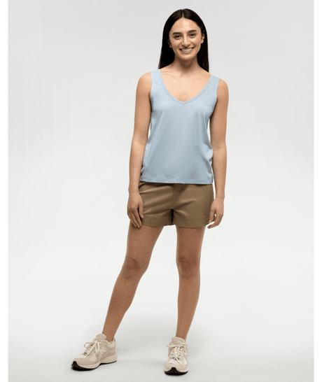 tentree Women's Kinney Tank - Blue Haze