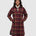 tentree Women's Livingston Jacket - Burgundy/Camel