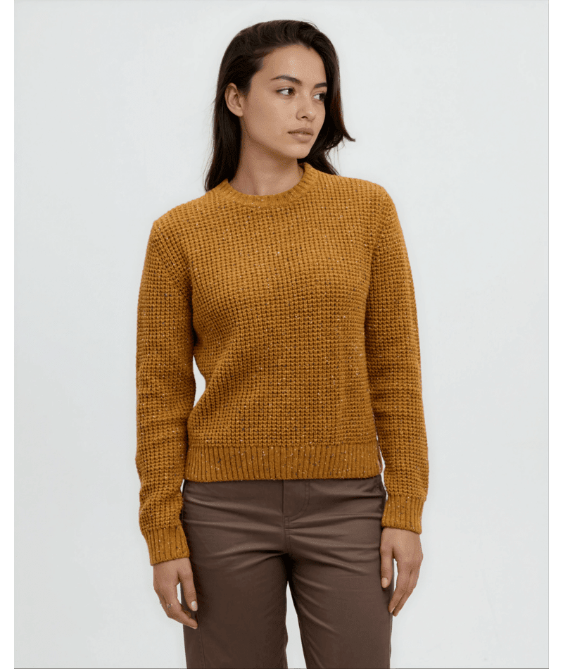 tentree Women's Morrell Fleck Sweater - Cider