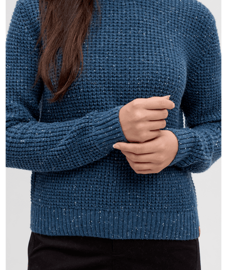 tentree Women's Morrell Fleck Sweater - Blue Horizon