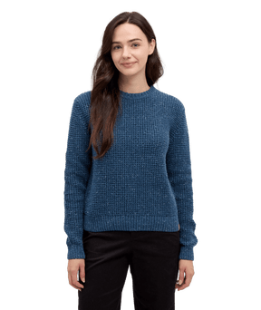 tentree Women's Morrell Fleck Sweater - Blue Horizon