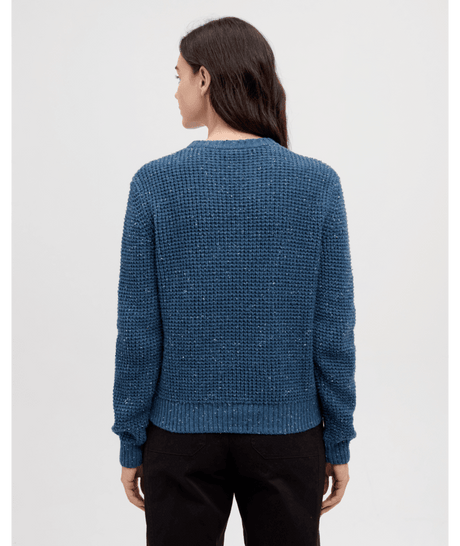 tentree Women's Morrell Fleck Sweater - Blue Horizon