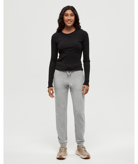 tentree Women's Newell Long Sleeve T-Shirt - Meteorite