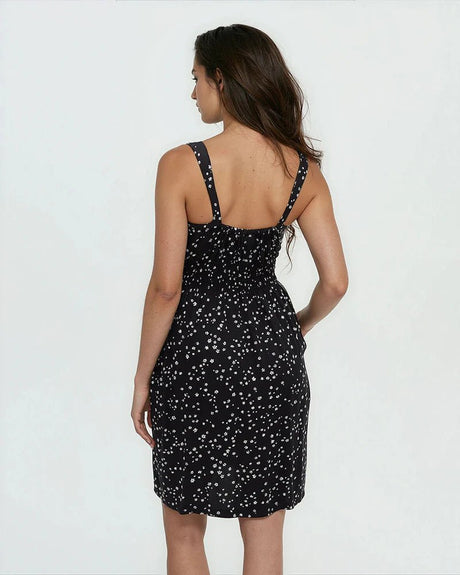 tentree Women's Overlook Dress - Meteorite/Floral