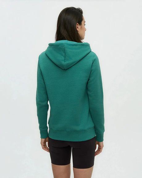 tentree Women's Retro Juniper Hoodie - Tidal Teal/Midnight