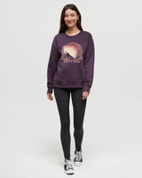 tentree Women's Twilight Forest Crew - A&M Clothing & Shoes Westlock