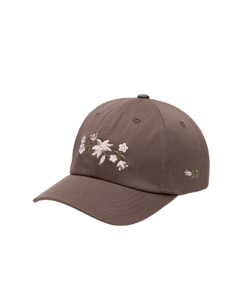 tentree Women's Vine Floral Peak Hat - A&M Clothing and Shoes