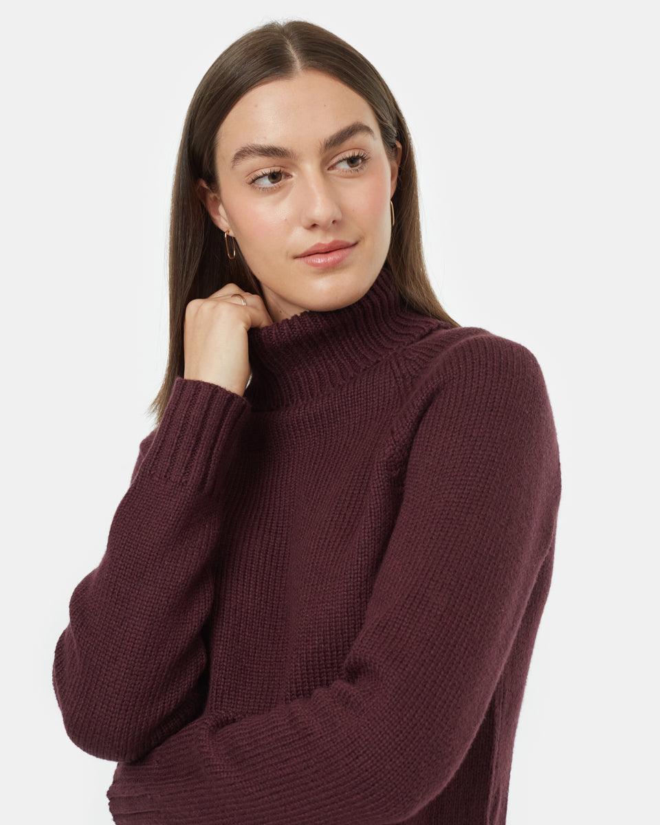 tentree Women's Wool Turtleneck Sweater - A&M Clothing & Shoes - Westlock