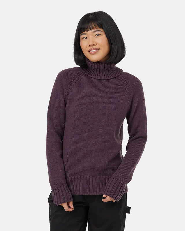 tentree Women's Wool Turtleneck Sweater - A&M Clothing & Shoes - Westlock