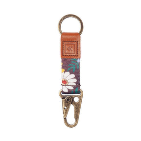 Thread Keychain Clip - Clover