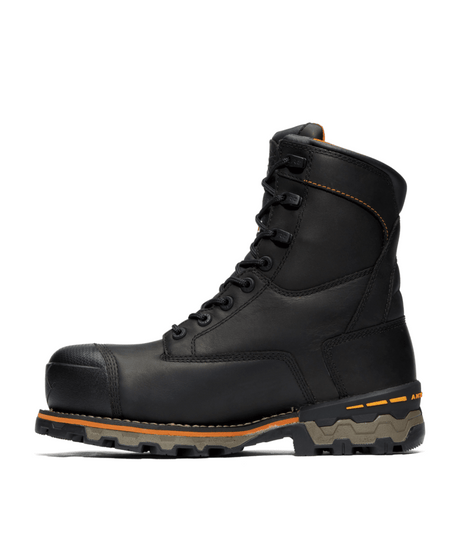 Timberland Men's Boondock 8IN Work Boots - Black