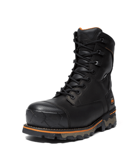 Timberland Men's Boondock 8IN Work Boots - Black