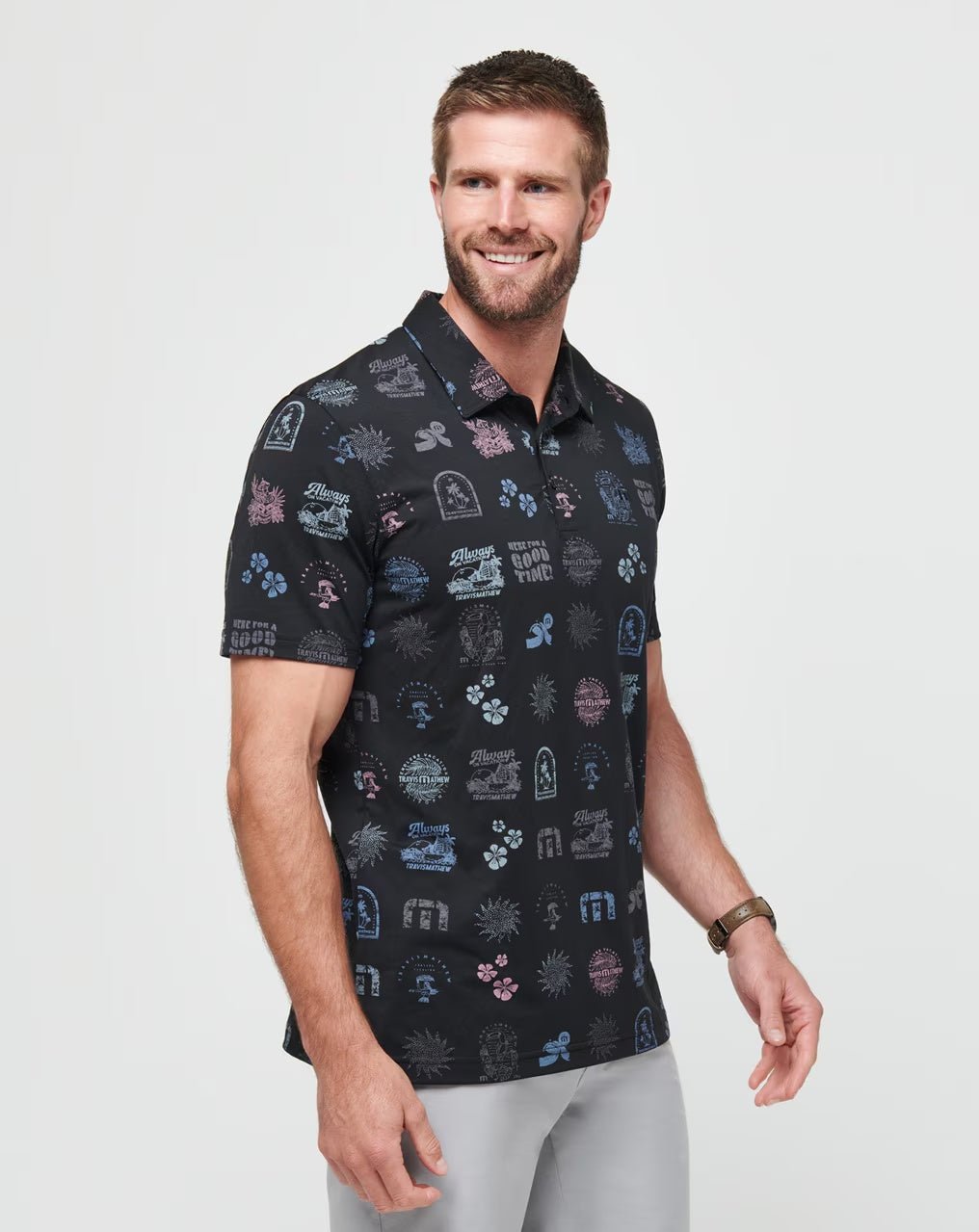 Travis Mathew Men's Tourist Season Polo - A&M Clothing & Shoes - Westlock