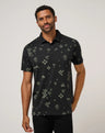 TravisMathew Men's Beverage Cart Polo - Black