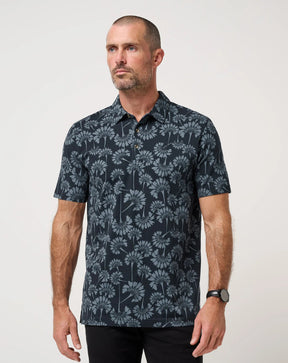 TravisMathew Men's Comfortknit Breeze Polo - Total Eclipse
