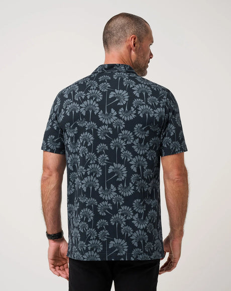 TravisMathew Men's Comfortknit Breeze Polo - Total Eclipse