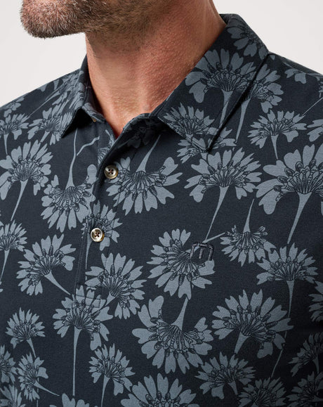 TravisMathew Men's Comfortknit Breeze Polo - Total Eclipse