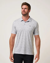 TravisMathew Men's Featherweight Deco Polo - A&M Clothing and Shoes