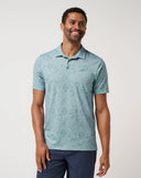 TravisMathew Men's Featherweight Paradise Polo - Forget Me Not