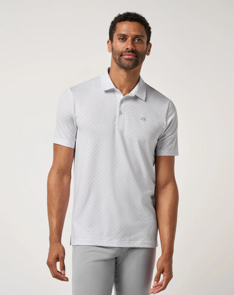 TravisMathew Men's Featherweight Salt Breeze Polo - A&M Clothing and Shoes