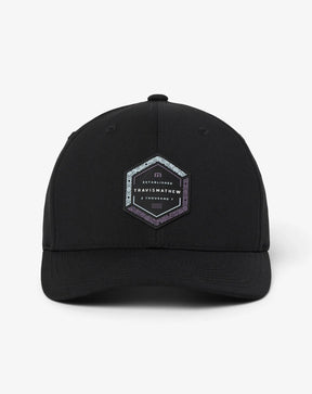 TravisMathew Men's Word Of Mouth Hat - Black
