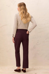 Tribal Women's 5-Pocket Pull On Ankle Pants
