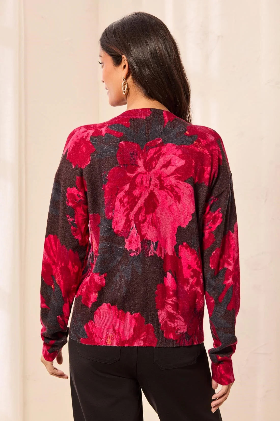 Tribal Women's Long Sleeve Sweater Cardigan