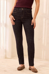 Tribal Women's Sophia Curvy Hugging Slim Ankle Jeans