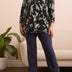 Tribal Women's 3/4 Sleeve Crew Neck Sweater Plus - A&M Clothing & Shoes - Westlock