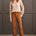 Tribal Women's 5-Pocket Fly Front Pant - Walnut