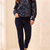Tribal Women's Audrey Boundless Stretch Straight Crop Jeans - A&M Clothing and Shoes