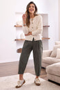 Tribal Women's Button Front Sweater Cardigan - A&M Clothing & Shoes - Westlock