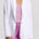 Tribal Women's Cotton Gauze Shawl Blazer - White