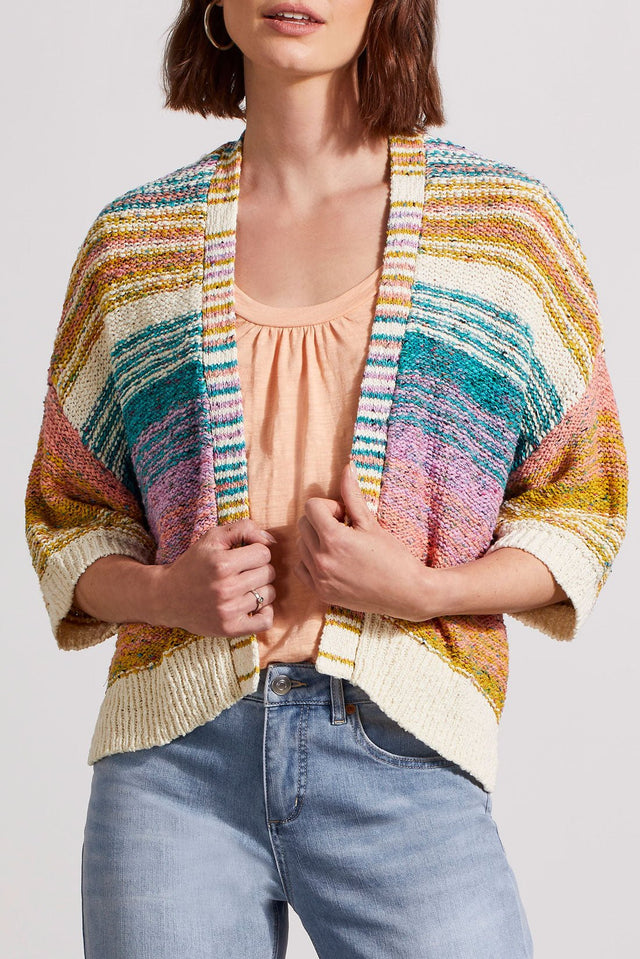 Tribal Women's Elbow Sleeve Cardigan - A&M Clothing & Shoes - Westlock