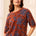 Tribal Women's Elbow Sleeve Crew Neck Sweater - Maple