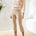 Tribal Women's Flatten It Pull On Snap Vent Capris - Beach