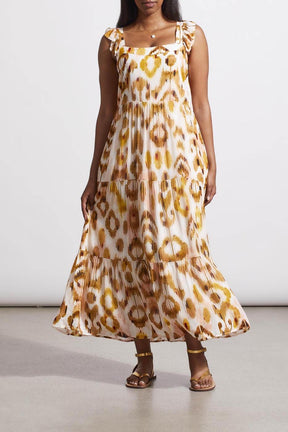 Tribal Women's Flutter Strap Maxi Dress - Walnut