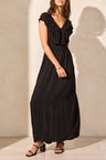 Tribal Women's Frill Maxi Dress - A&M Clothing & Shoes - Westlock