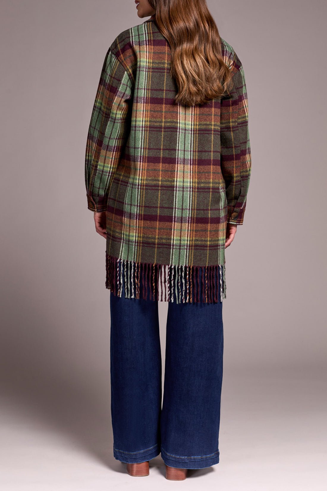 Tribal Women's Fringe Hem Jacket - A&M Clothing & Shoes - Westlock