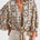 Tribal Women's Front Tie Kimono Top - Papeete