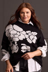 Tribal Women's Funnel Neck Sweater Plus - A&M Clothing & Shoes - Westlock