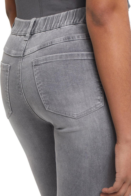 Tribal Women's Icon Fit Pull On Jeans - Grey
