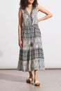 Tribal Women's Lined Combo Print Dress - A&M Clothing & Shoes - Westlock