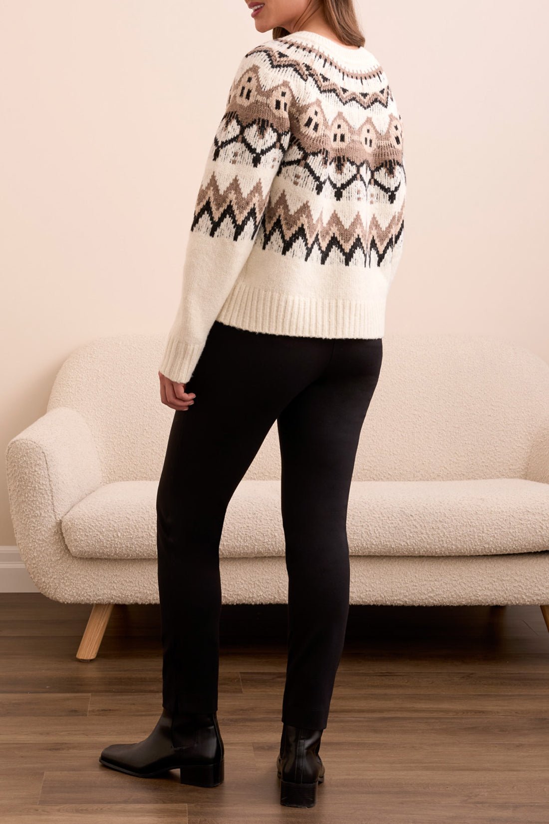 Tribal Women's Long Sleeve Button Sweater Cardigan - A&M Clothing & Shoes - Westlock