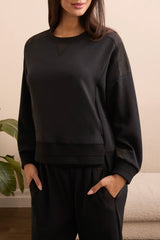 Tribal Women's Long Sleeve Combo Top - A&M Clothing & Shoes