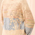 Tribal Women's Long Sleeve Crew Neck Embroidery Sweater - Azure