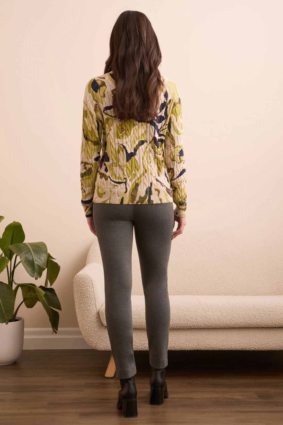 Tribal Women's Long Sleeve Crew Neck Sweater - A&M Clothing & Shoes - Westlock