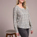 Tribal Women's Long Sleeve Crew Neck Top - A&M Clothing & Shoes - Westlock