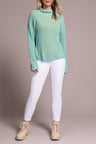 Tribal Women's Long Sleeve Funnel Neck Sweater - A&M Clothing & Shoes - Westlock